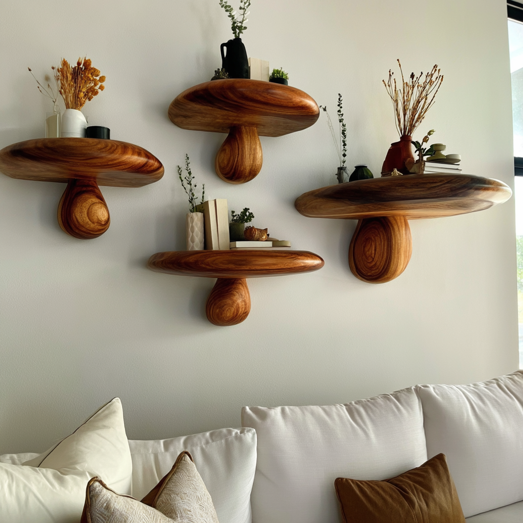 Mushroom Floating Shelf 2