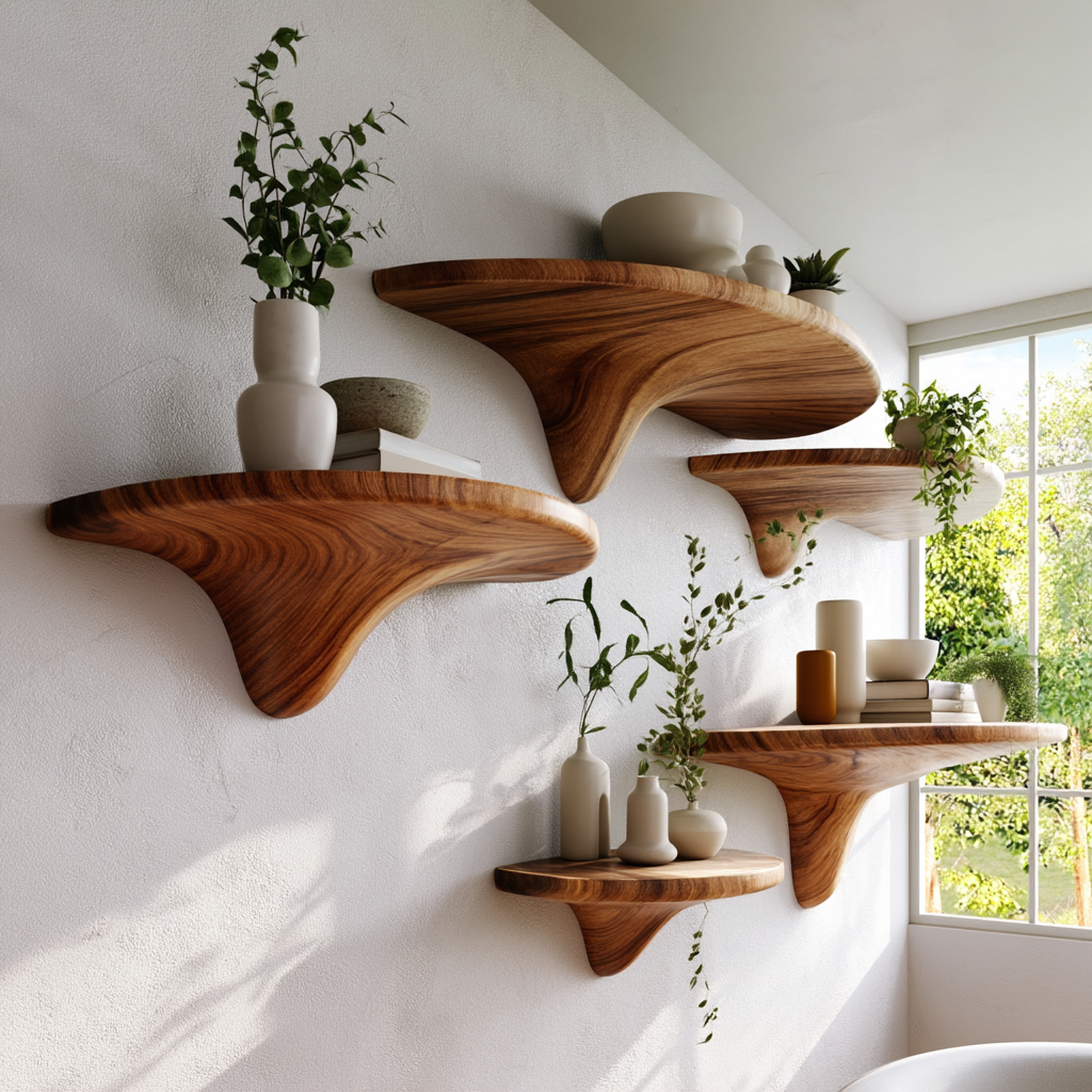Mushroom Floating Shelf 3