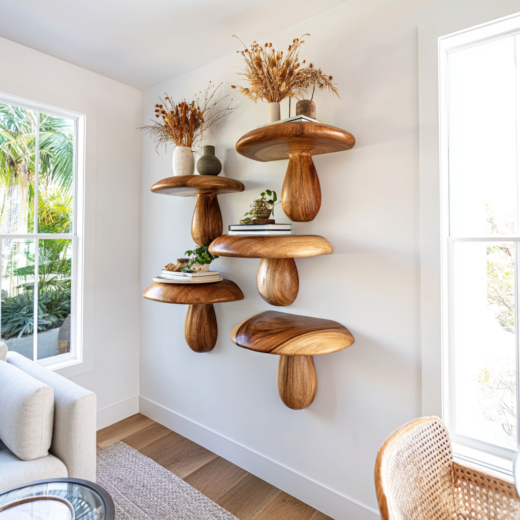 Mushroom Floating Shelf 3